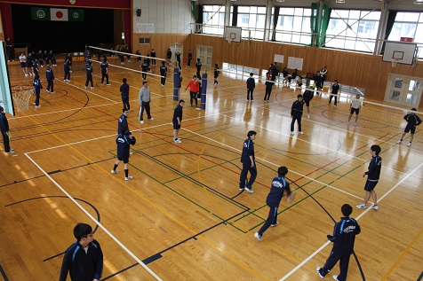 クラスマッチ（バレー）8年優勝！！