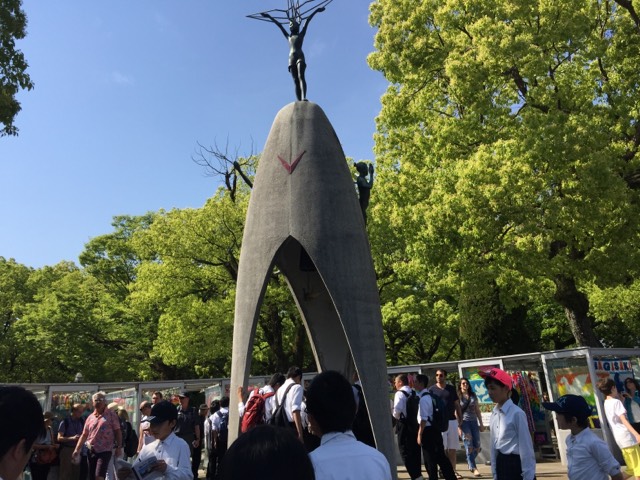 追加！1日目平和公園にて！