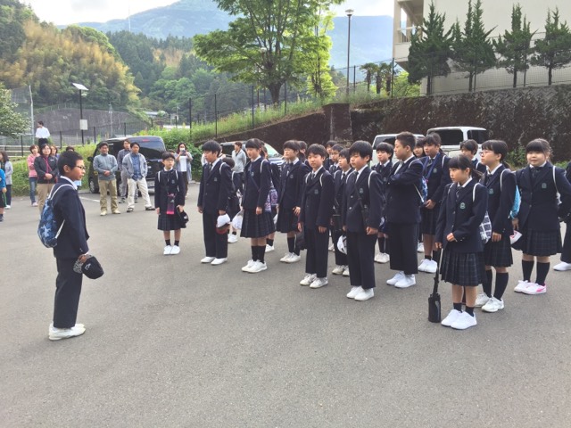 出発です