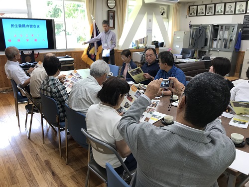 民生児童委員さん来校