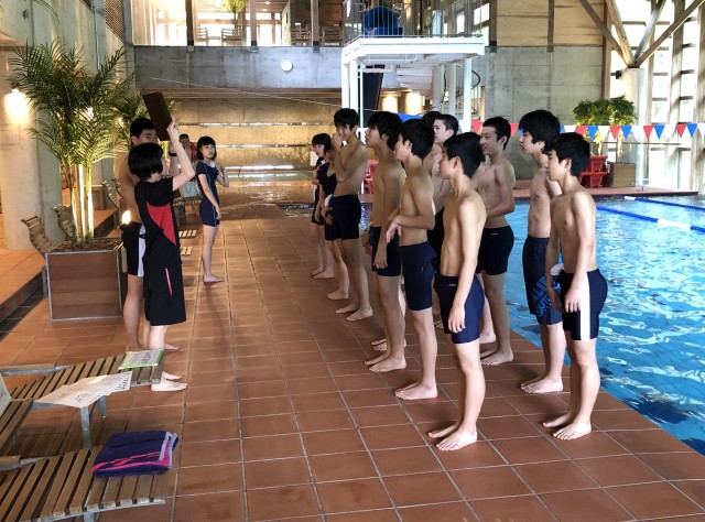 ８年 公開授業(水泳)