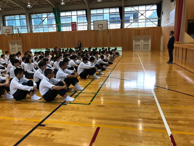 ２学期始業式