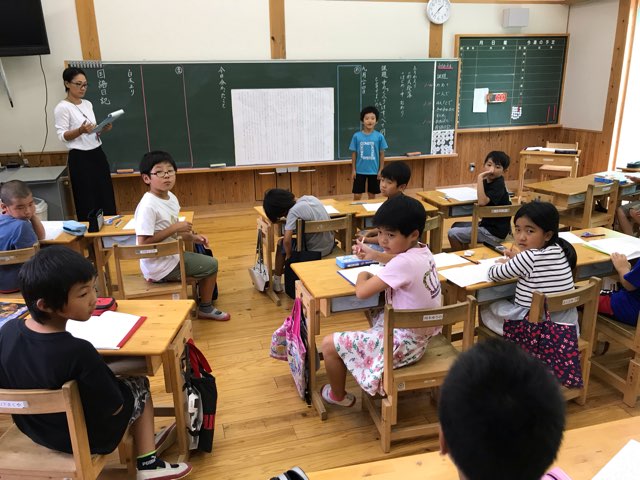 全校研修    ３年生国語 9月２４日
