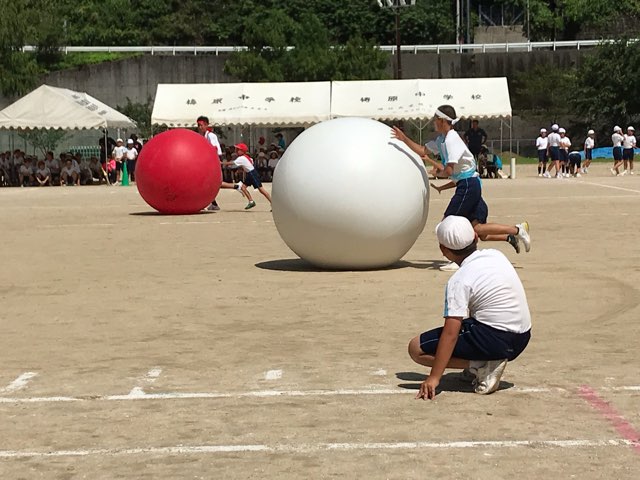 運動会総合練習      ③    ９月１１日