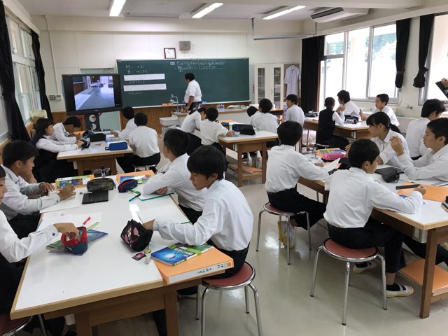 研究授業   ７年理科   ９月２４日