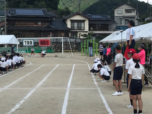 運動会総合練習      ⑤    ９月１１日