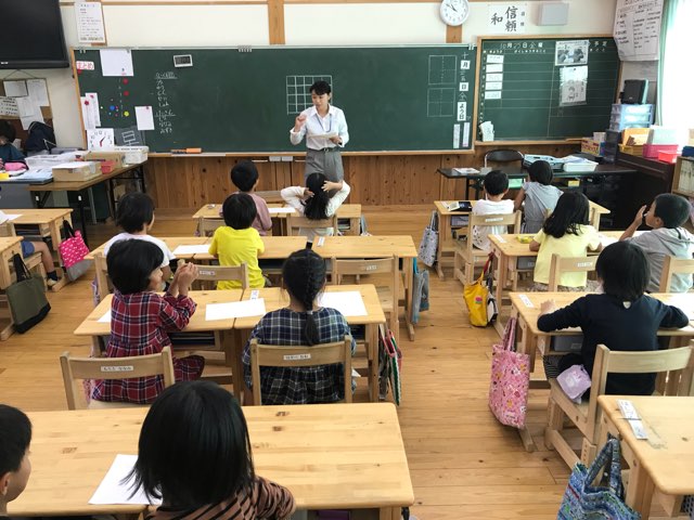 教育実習生の実習終了
