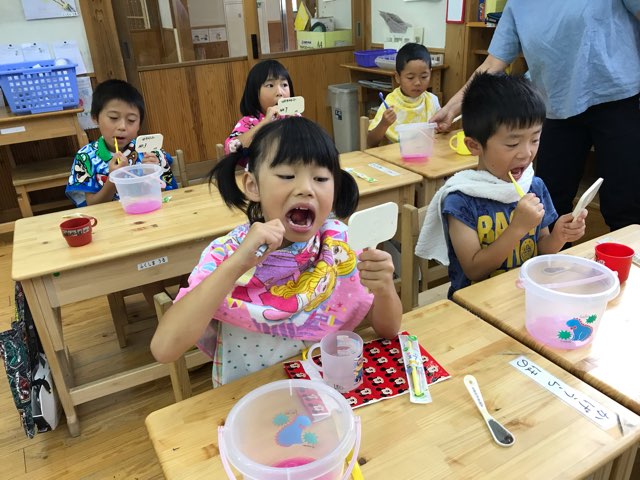 歯科指導（1、３年生）１０月4日