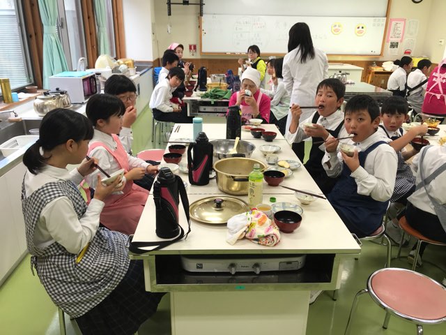 梼原学園食育講座