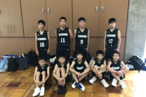秋季大会 男子バスケ部