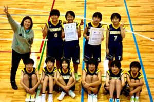 秋季大会 男子バスケ部