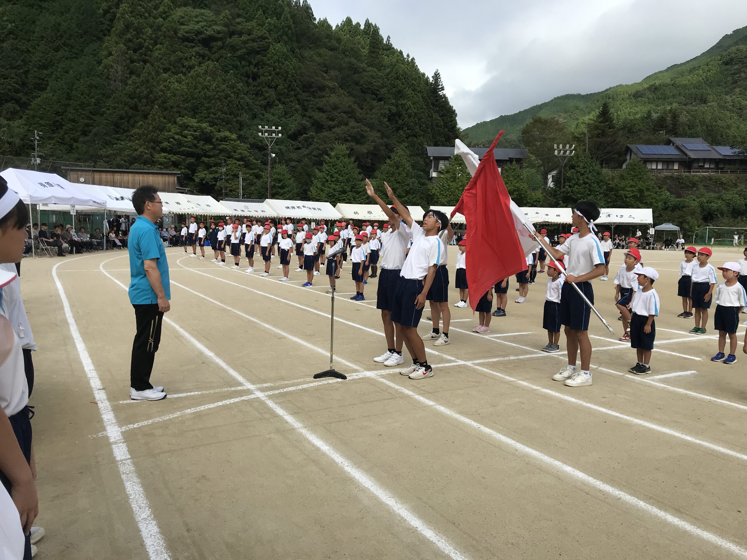 令和６年度　梼原学園運動会　　９月１４日